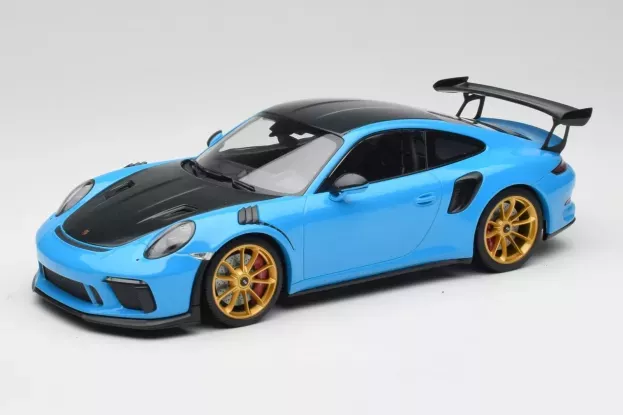 Minichamps Porsche 911 991-2 Gt3 Rs Weissach Package 2019 Golden Rims 1:18 153068232